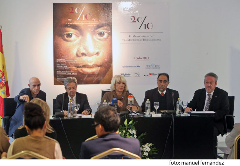 Presentación de 20/10 en la Casa de Iberoamérica, Cádiz, España.